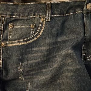 Blue jeans, Vintage. Waist 20 inches. Stride 12 approximately